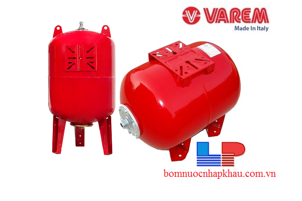 Bình tích áp Varem là trợ thủ đắt lực của máy bơm nước