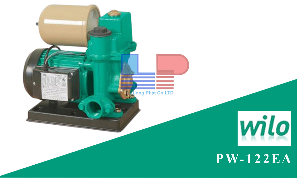 Máy bơm tăng áp tự động có bình tích áp Wilo PW-122EA