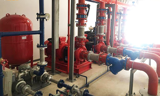 Ứng dụng bơm ly tâm trục ngang Ebara trong phòng cháy chữa cháy