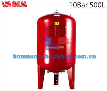 Bình tích áp Varem 500 L 10 bar Bình tích áp Varem 500 L 10 bar