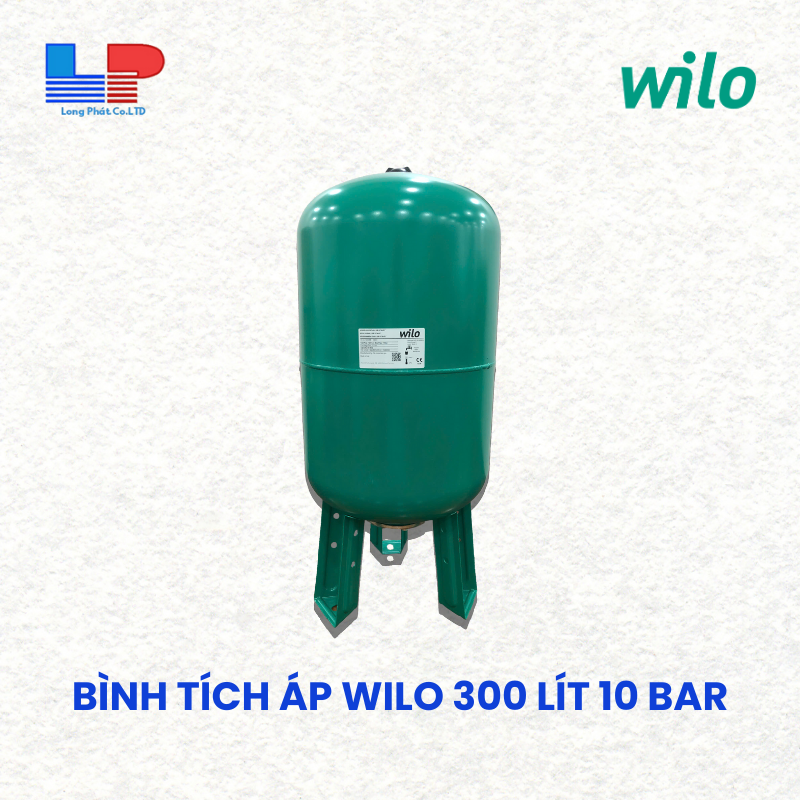 Bình tích áp Wilo 300 Lít 10 Bar Bình tích áp Wilo 300 Lít 10 Bar