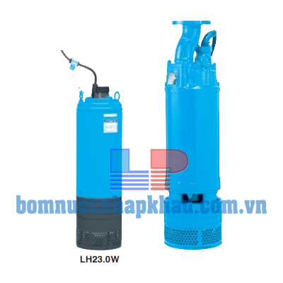 BƠM CHÌM NƯỚC THẢI - XÂY DỰNG, BƠM BÙN TSURUMI LH23.0W (3KW)