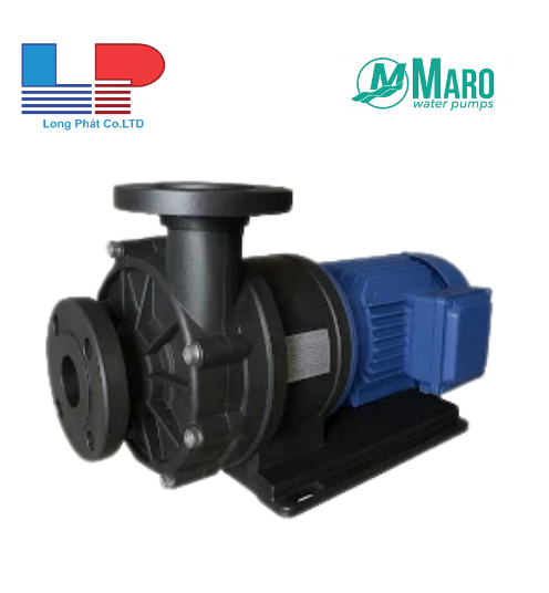 Máy bơm hóa chất dẫn động từ Maro AMX-440-GFRPP 0.37Kw
