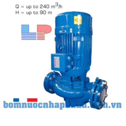 Máy bơm trục đứng  MITSUKY INLINE 125/30 Máy bơm trục đứng  MITSUKY INLINE 125/30
